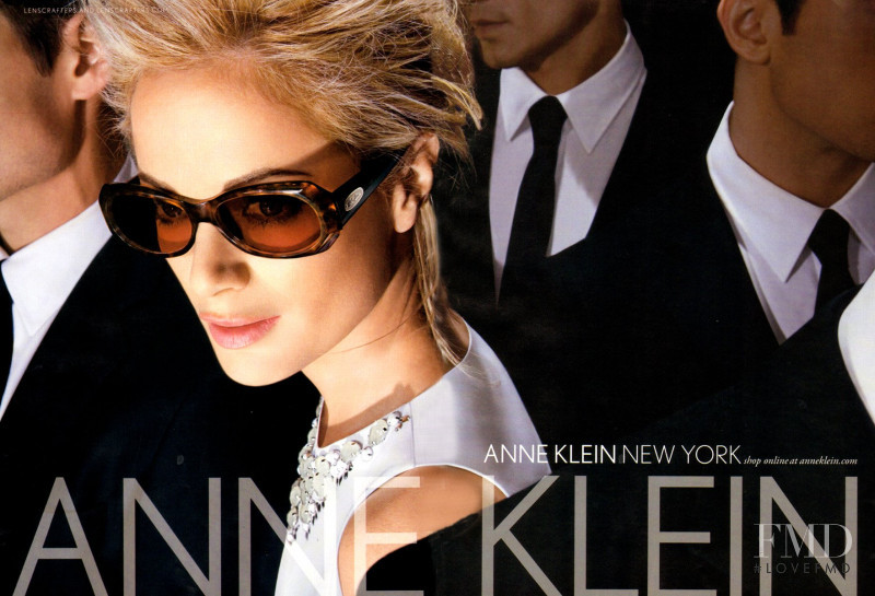 Carolyn Murphy featured in  the Anne Klein advertisement for Spring/Summer 2010