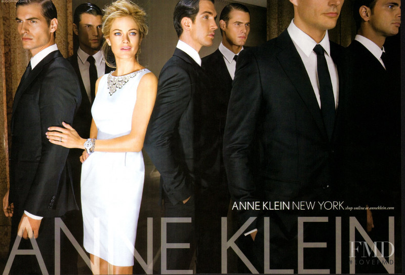Carolyn Murphy featured in  the Anne Klein advertisement for Spring/Summer 2010