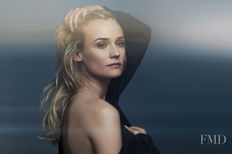 Diane Heidkruger featured in  the Chanel Beauty advertisement for Autumn/Winter 2013