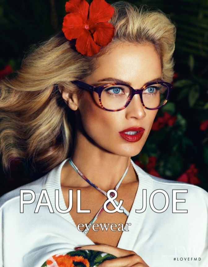 Carolyn Murphy featured in  the Paul et Joe advertisement for Spring/Summer 2013