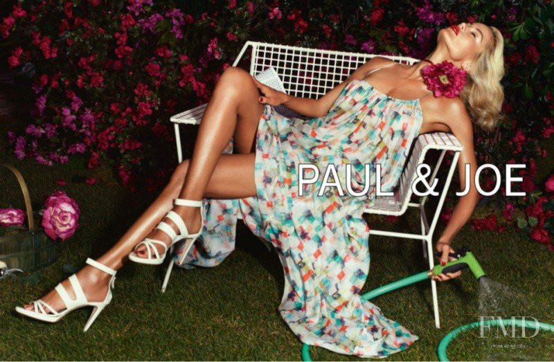 Carolyn Murphy featured in  the Paul et Joe advertisement for Spring/Summer 2013