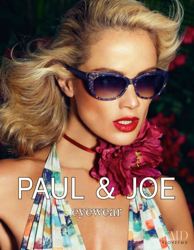 Carolyn Murphy featured in  the Paul et Joe advertisement for Spring/Summer 2013