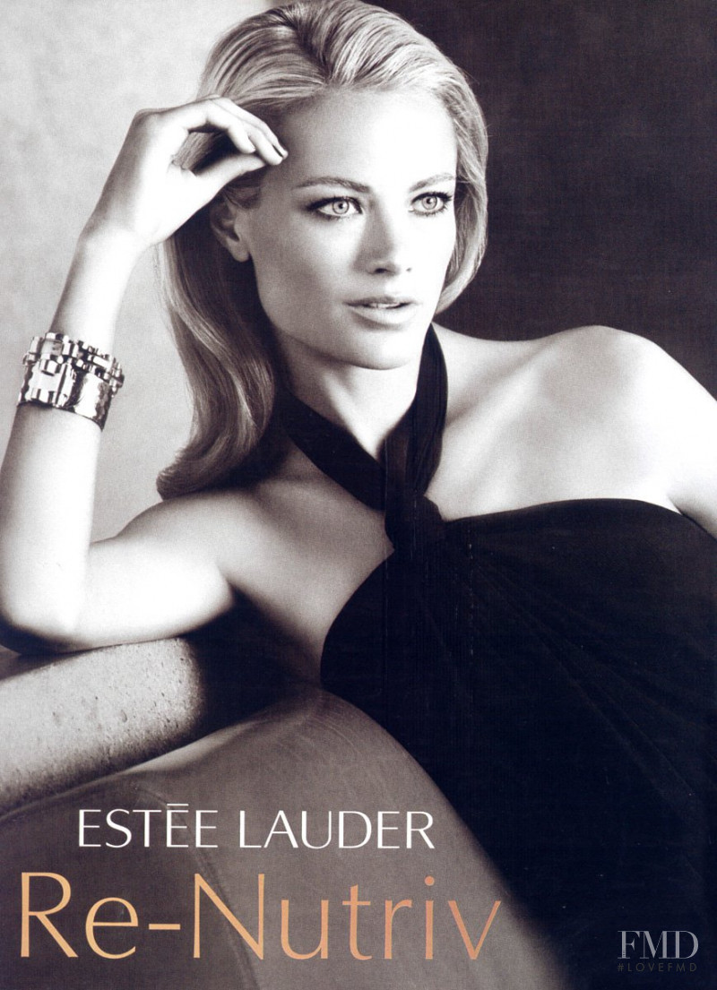 Carolyn Murphy featured in  the Estée Lauder advertisement for Spring/Summer 2009