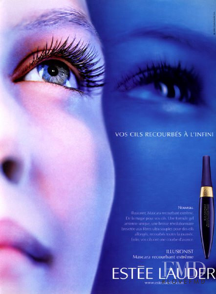 Carolyn Murphy featured in  the Estée Lauder advertisement for Spring/Summer 2008