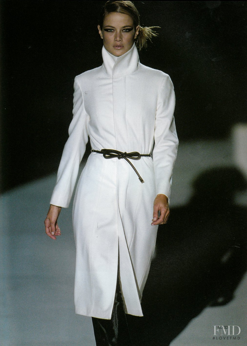 Carolyn Murphy featured in  the Gucci fashion show for Spring/Summer 1999