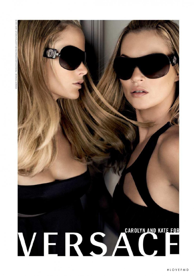 Carolyn Murphy featured in  the Versace advertisement for Spring/Summer 2007