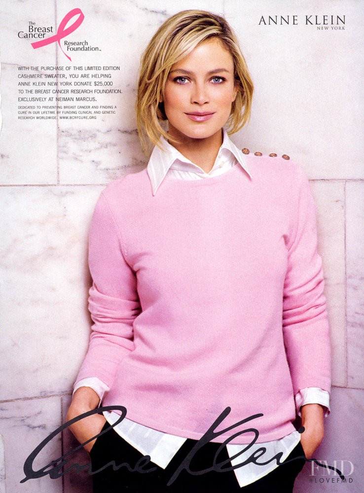 Carolyn Murphy featured in  the Anne Klein advertisement for Autumn/Winter 2006