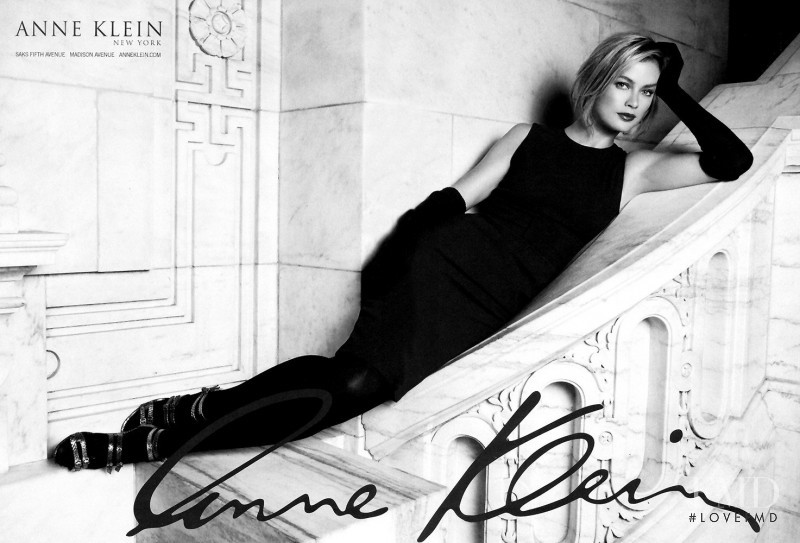 Carolyn Murphy featured in  the Anne Klein advertisement for Autumn/Winter 2006