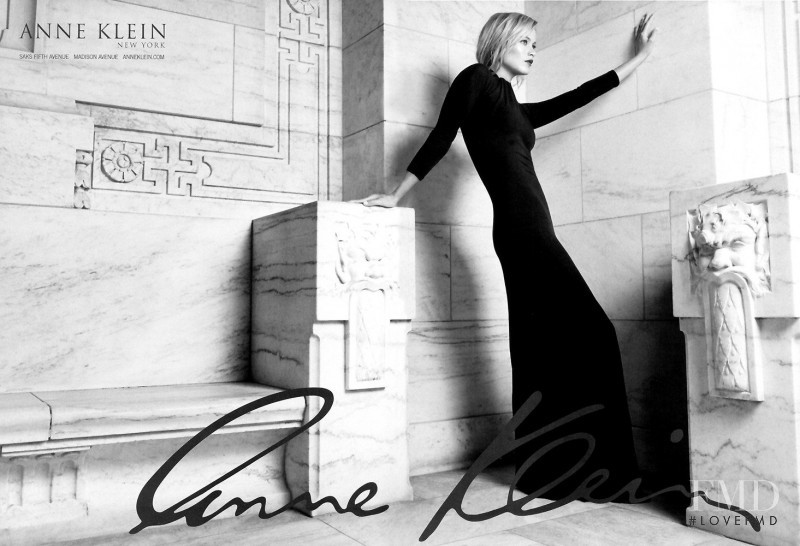 Carolyn Murphy featured in  the Anne Klein advertisement for Autumn/Winter 2006