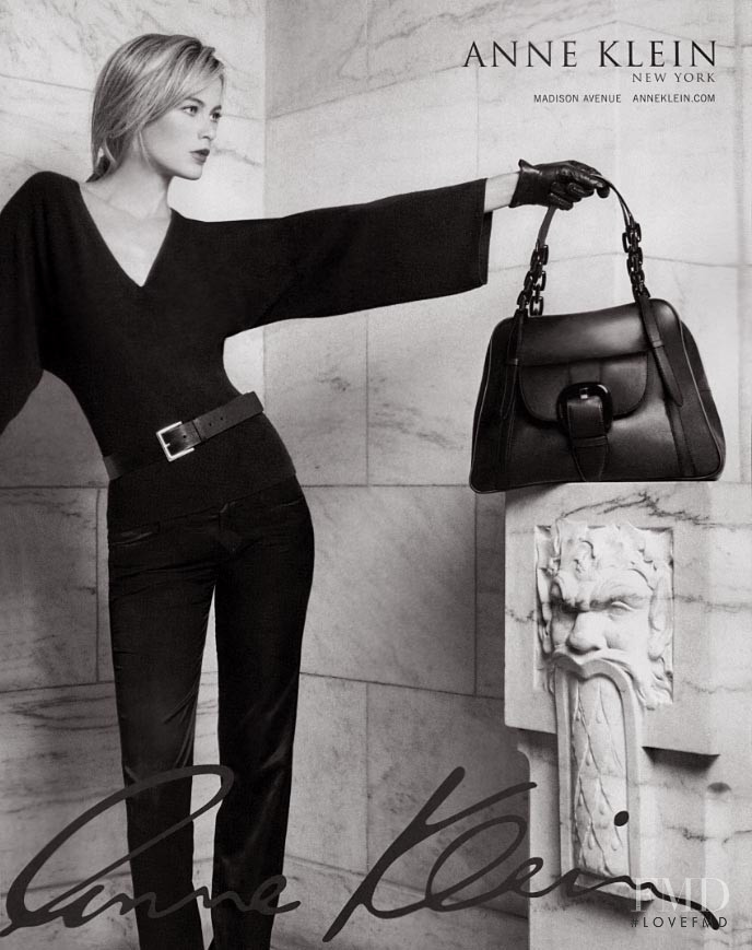 Carolyn Murphy featured in  the Anne Klein advertisement for Autumn/Winter 2006