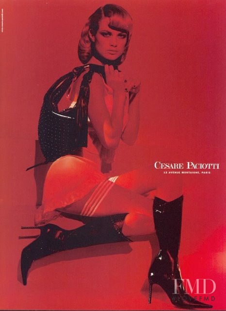 Carolyn Murphy featured in  the Cesare Paciotti advertisement for Spring/Summer 2008