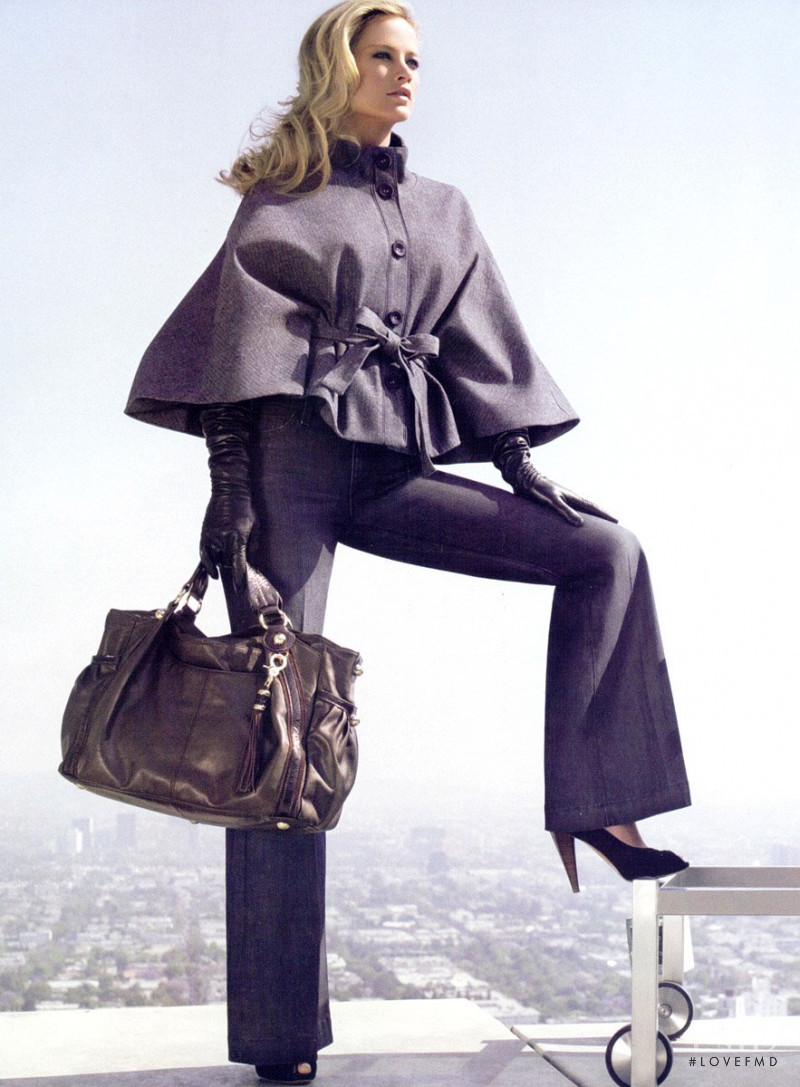Carolyn Murphy featured in  the 7 For All Mankind advertisement for Autumn/Winter 2007
