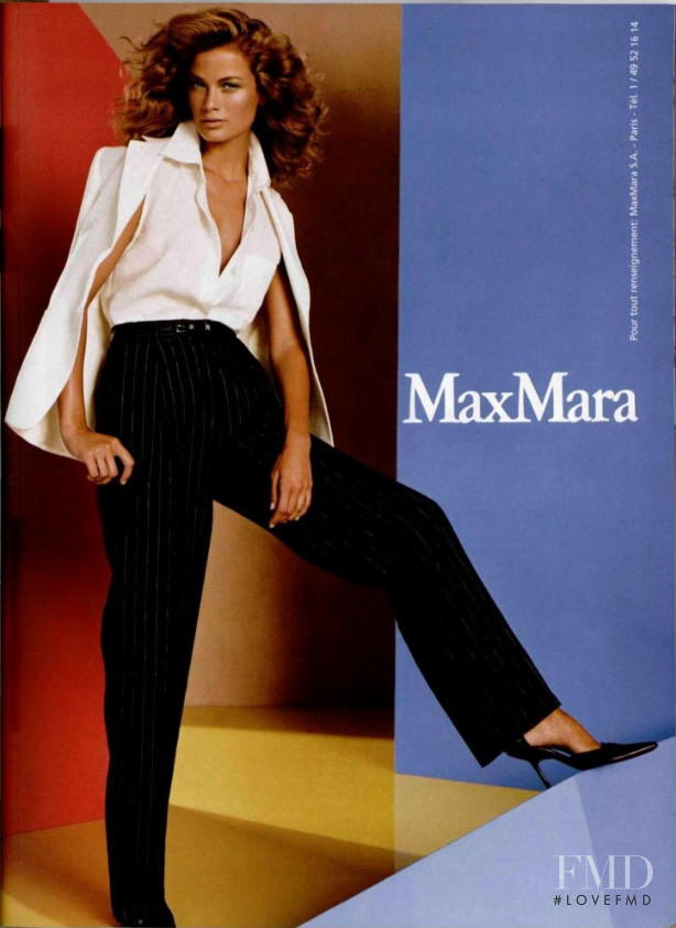 Carolyn Murphy featured in  the Max Mara lookbook for Spring/Summer 2000