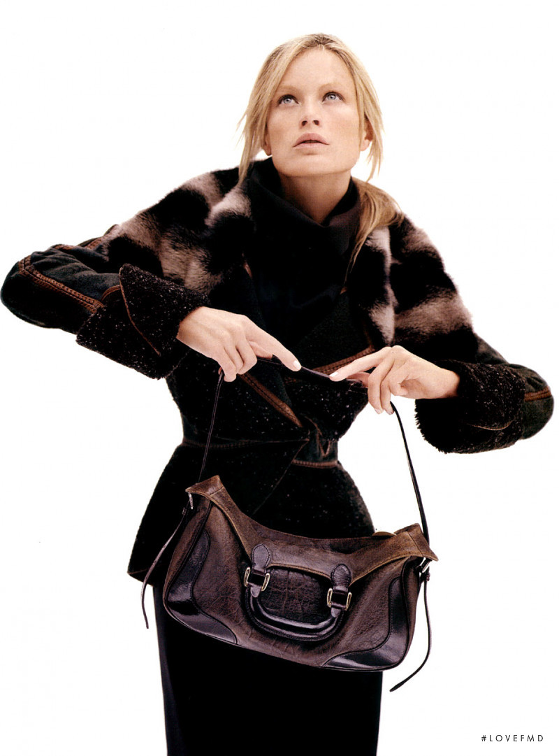 Carolyn Murphy featured in  the Fendi advertisement for Autumn/Winter 2005