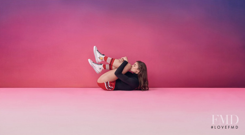 Taylor Hill featured in  the Converse Forever Chuck  advertisement for Winter 2017