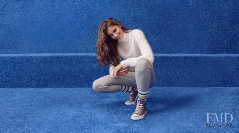 Taylor Hill featured in  the Converse Forever Chuck  advertisement for Winter 2017