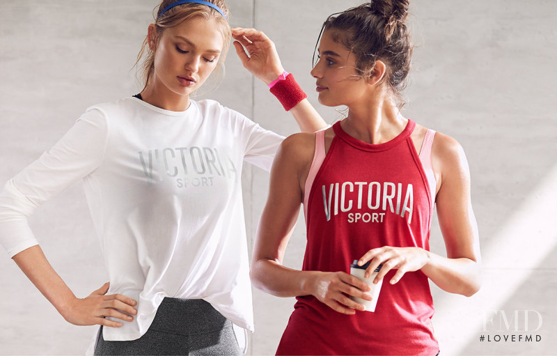 Taylor Hill featured in  the Victoria\'s Secret VSX catalogue for Autumn/Winter 2017