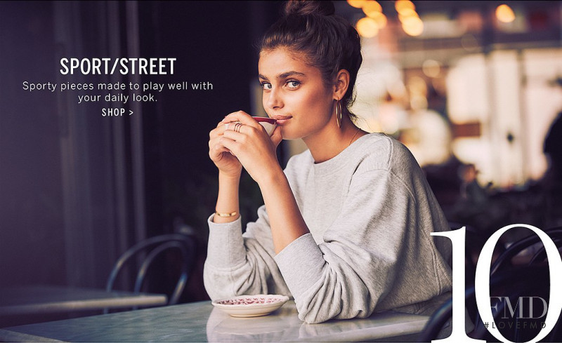 Taylor Hill featured in  the Victoria\'s Secret Clothing catalogue for Autumn/Winter 2017