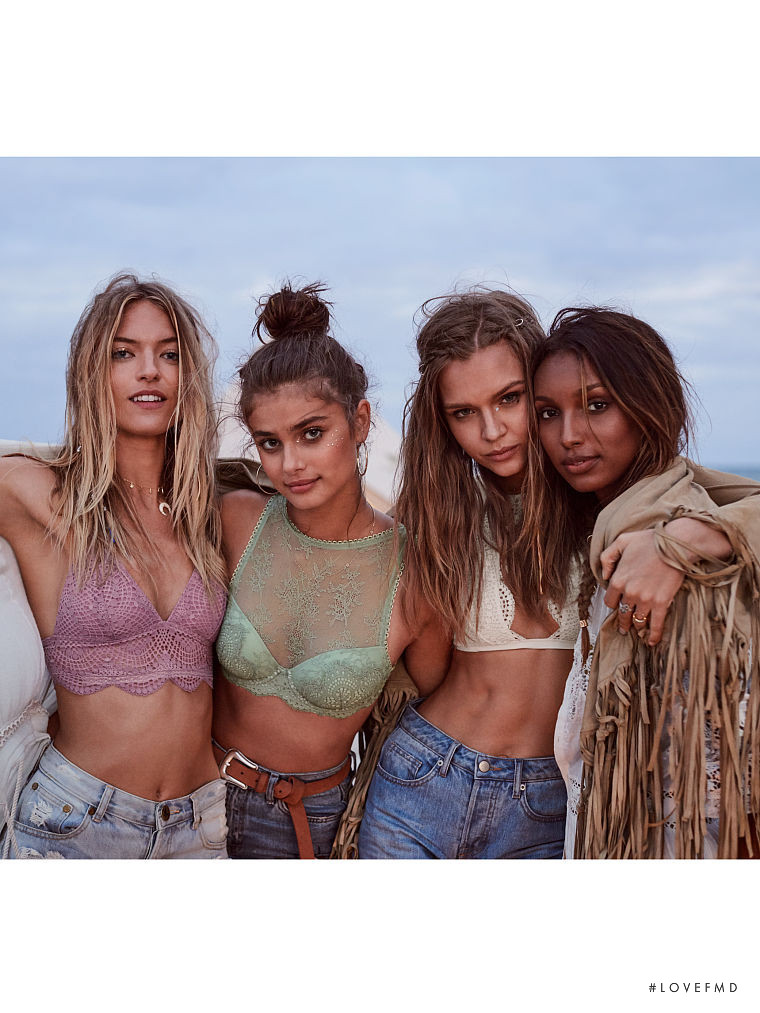 Taylor Hill featured in  the Victoria\'s Secret Sexy Little Things catalogue for Summer 2017
