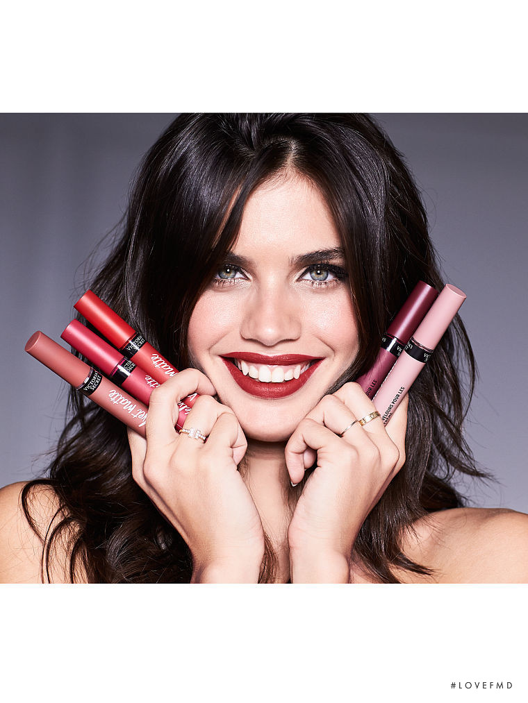 Sara Sampaio featured in  the Victoria\'s Secret Beauty Beauty advertisement for Spring/Summer 2017