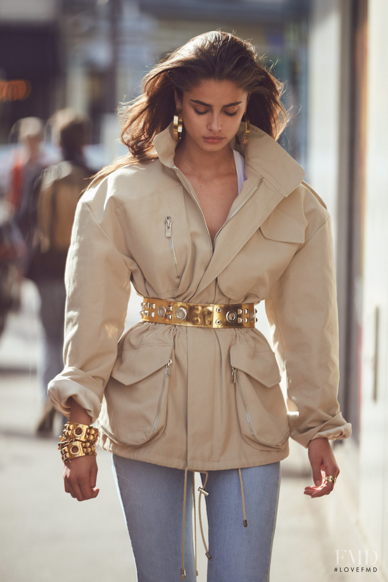 Taylor Hill featured in  the Alexandre Vauthier lookbook for Spring/Summer 2017