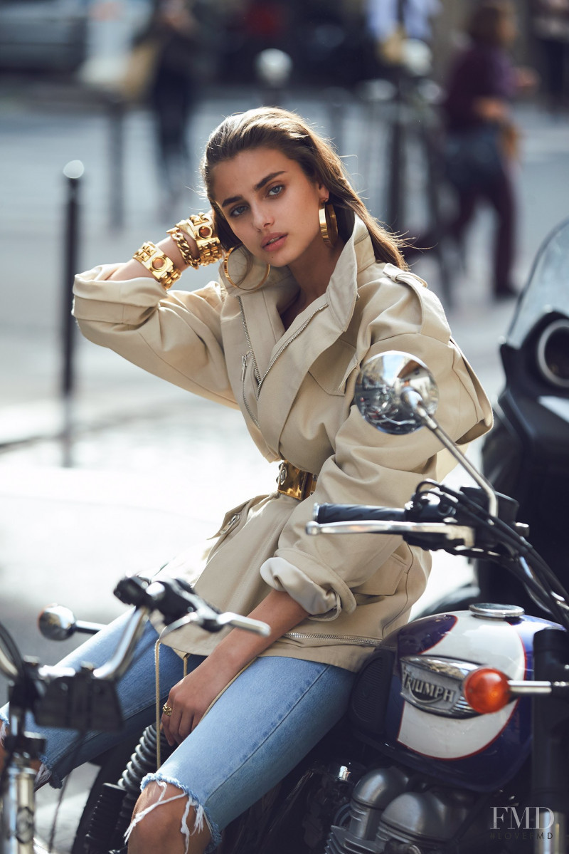 Taylor Hill featured in  the Alexandre Vauthier lookbook for Spring/Summer 2017