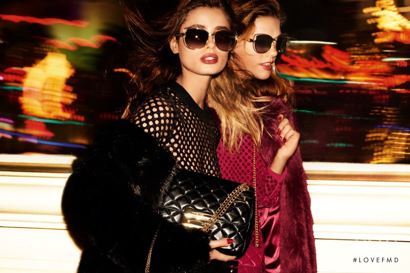 Taylor Hill featured in  the Michael Michael Kors advertisement for Holiday 2016