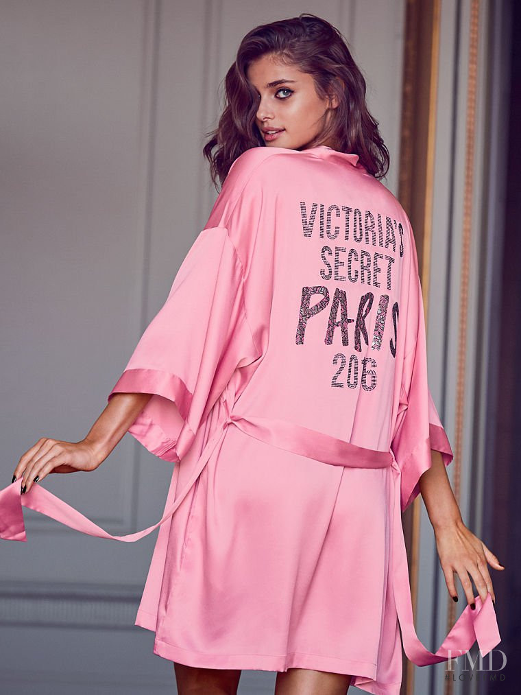 Taylor Hill featured in  the Victoria\'s Secret Lingerie catalogue for Autumn/Winter 2016