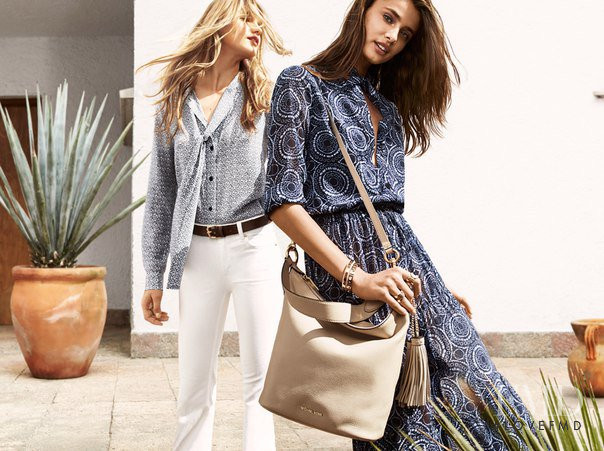 Aneta Pajak featured in  the Michael Kors Collection lookbook for Spring/Summer 2016