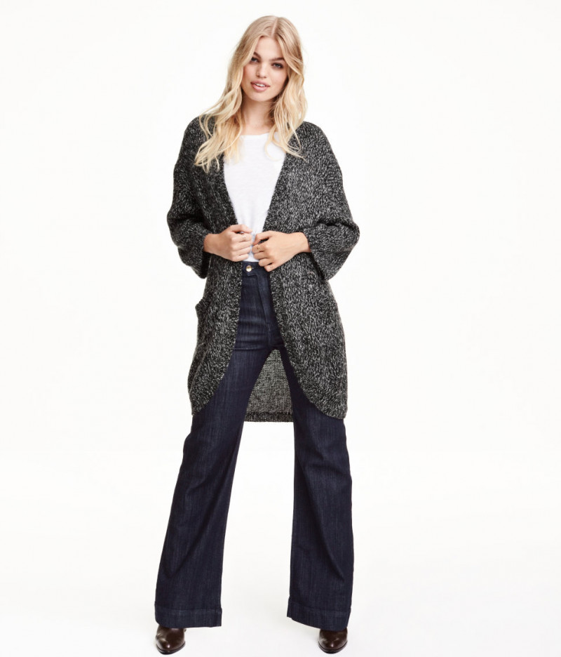 Daphne Groeneveld featured in  the H&M catalogue for Autumn/Winter 2015