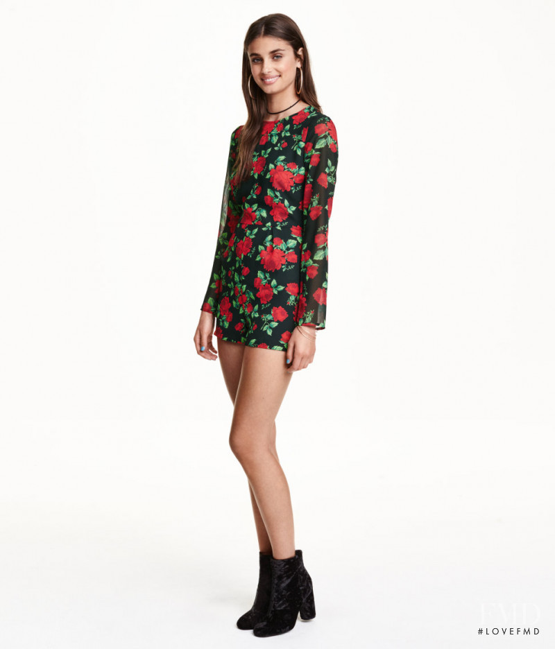 Taylor Hill featured in  the H&M catalogue for Autumn/Winter 2015