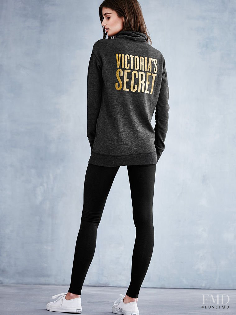 Taylor Hill featured in  the Victoria\'s Secret Sleepwear & Lingerie catalogue for Autumn/Winter 2015
