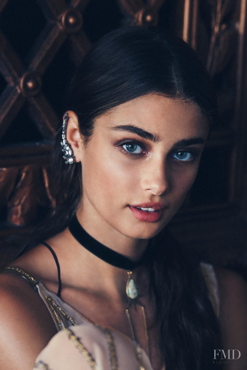 Taylor Hill featured in  the Free People lookbook for Winter 2015