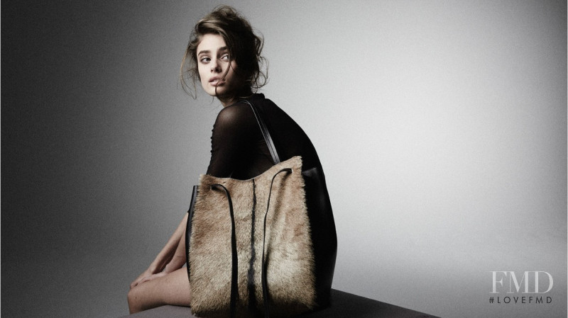 Taylor Hill featured in  the Neiman Marcus lookbook for Fall 2015