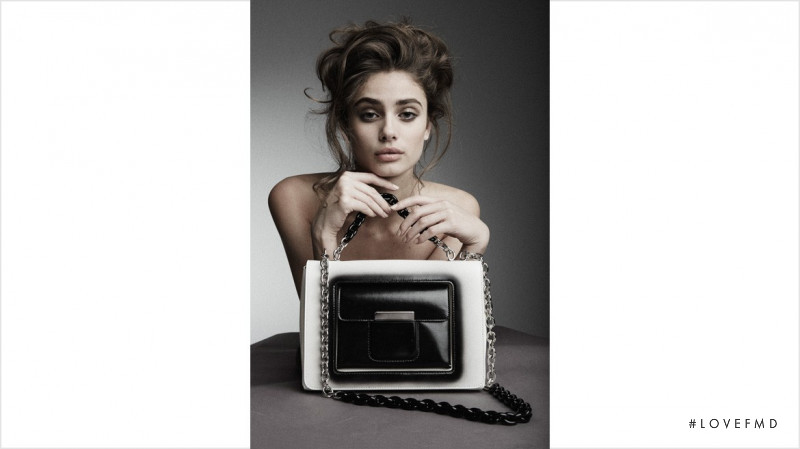 Taylor Hill featured in  the Neiman Marcus lookbook for Fall 2015