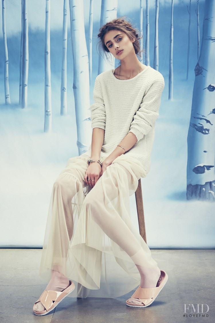 Taylor Hill featured in  the For Love & Lemons Winter Wonderland - Knitz Holiday lookbook for Holiday 2014