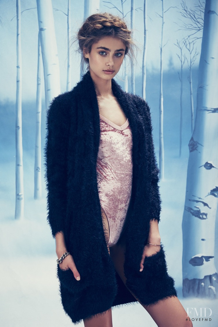Taylor Hill featured in  the For Love & Lemons Winter Wonderland - Knitz Holiday lookbook for Holiday 2014