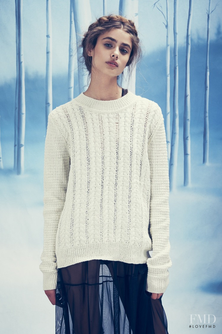 Taylor Hill featured in  the For Love & Lemons Winter Wonderland - Knitz Holiday lookbook for Holiday 2014