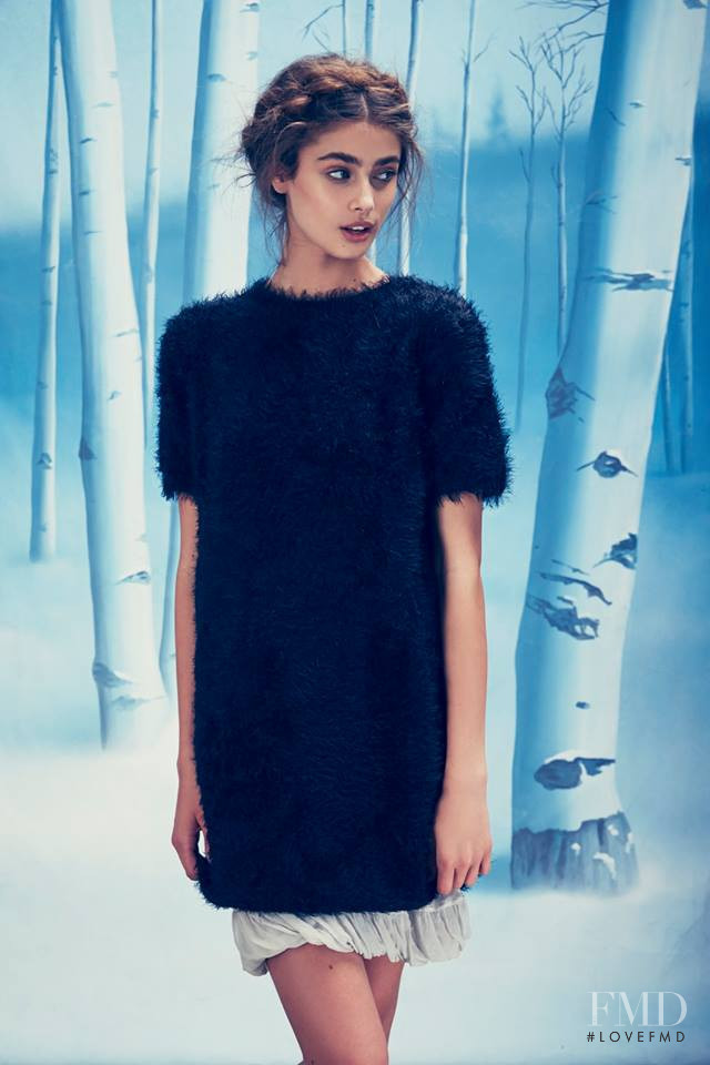 Taylor Hill featured in  the For Love & Lemons Winter Wonderland - Knitz Holiday lookbook for Holiday 2014