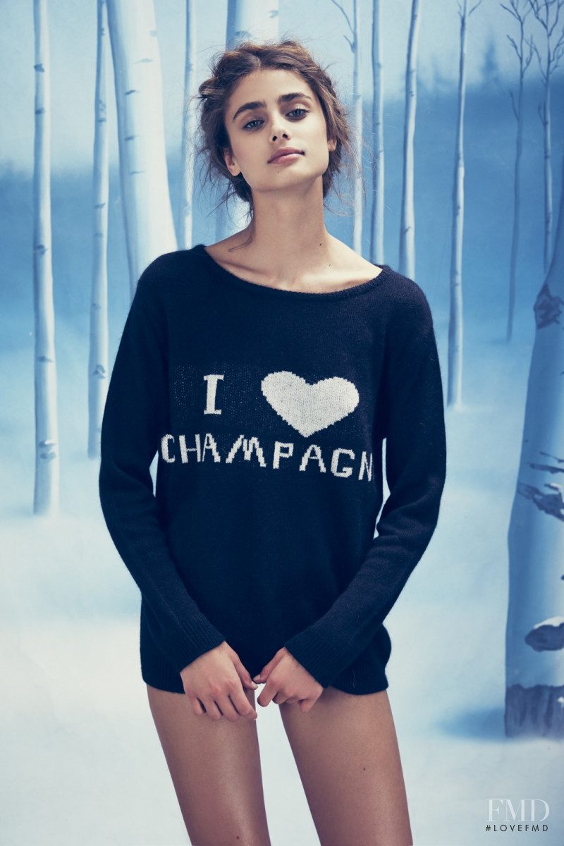 Taylor Hill featured in  the For Love & Lemons Winter Wonderland - Knitz Holiday lookbook for Holiday 2014