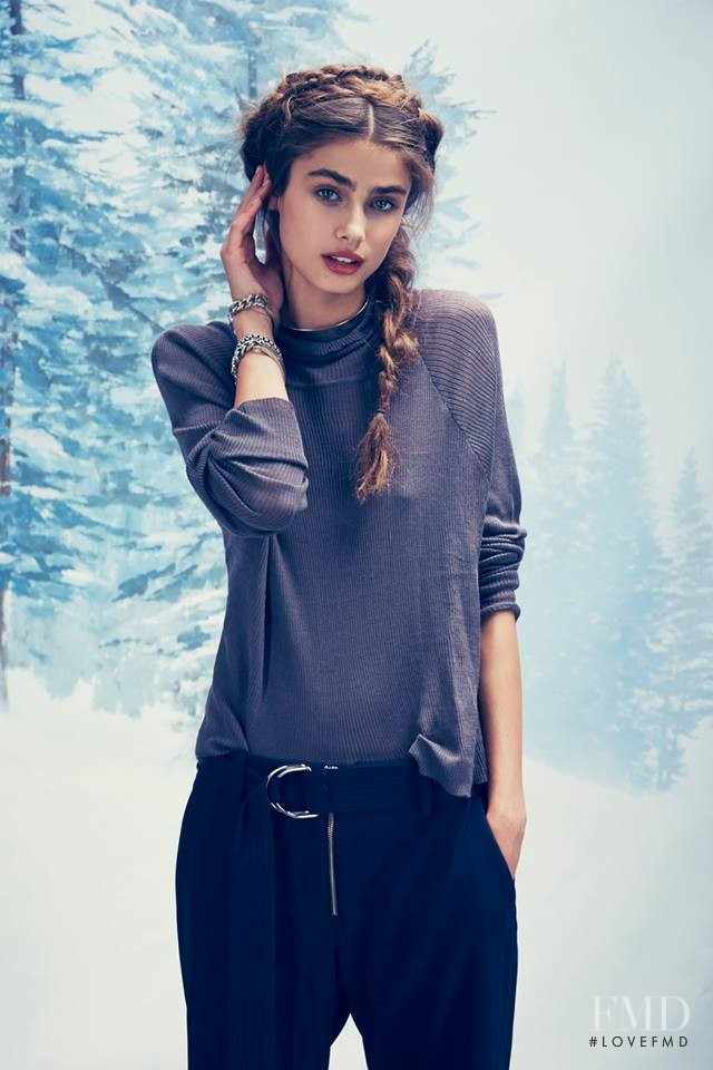 Taylor Hill featured in  the For Love & Lemons Winter Wonderland - Knitz Holiday lookbook for Holiday 2014