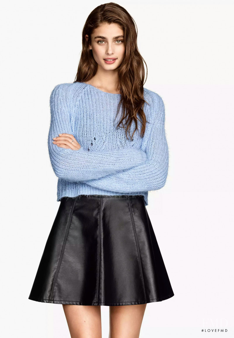 Taylor Hill featured in  the H&M catalogue for Spring/Summer 2015