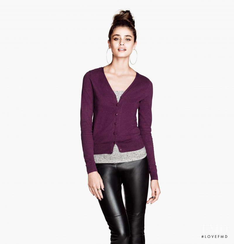 Taylor Hill featured in  the H&M catalogue for Autumn/Winter 2013