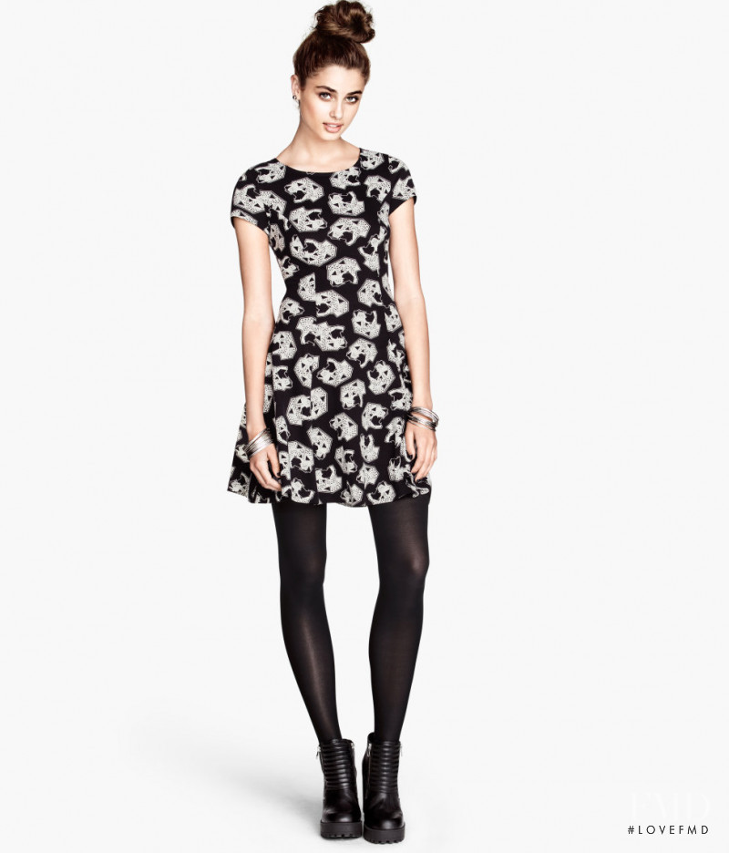 Taylor Hill featured in  the H&M catalogue for Autumn/Winter 2013