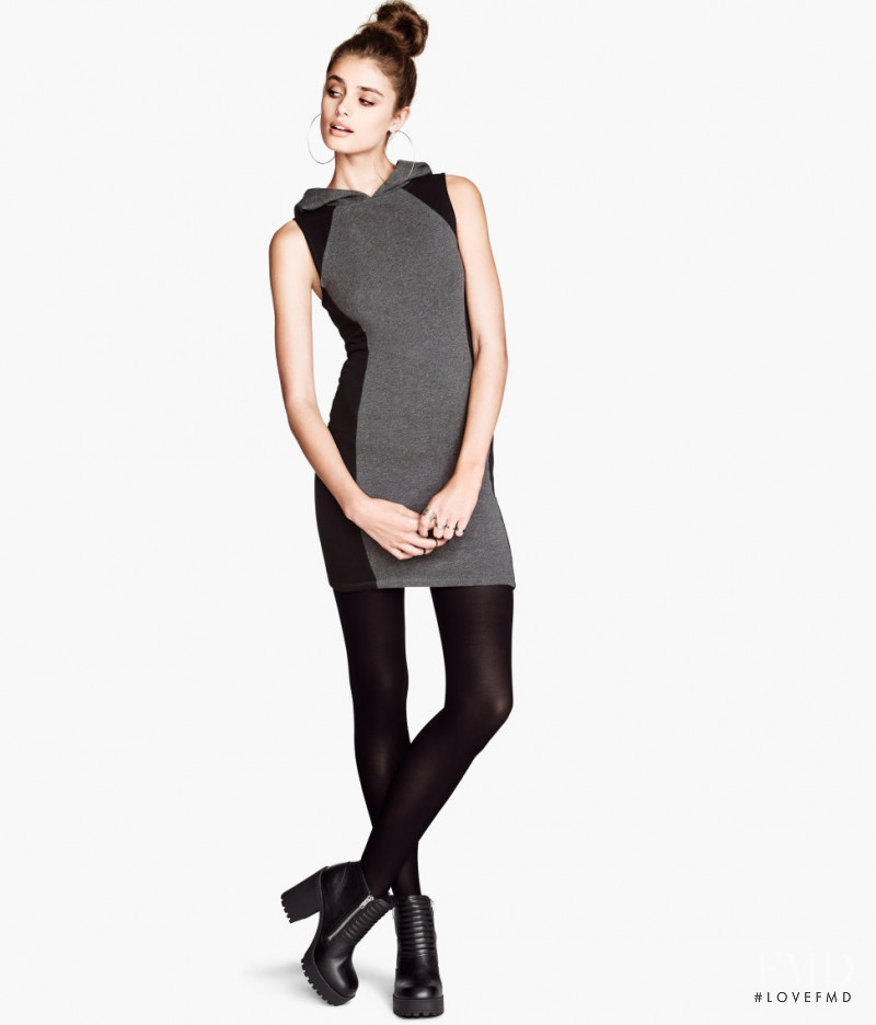 Taylor Hill featured in  the H&M catalogue for Autumn/Winter 2013