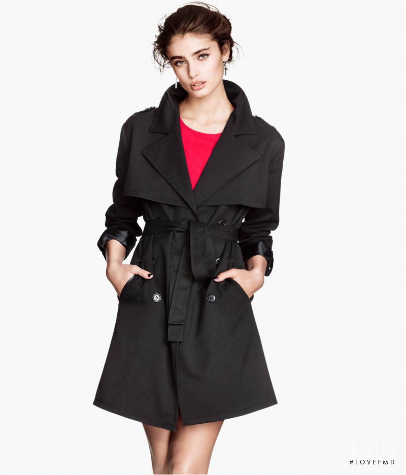 Taylor Hill featured in  the H&M catalogue for Autumn/Winter 2013