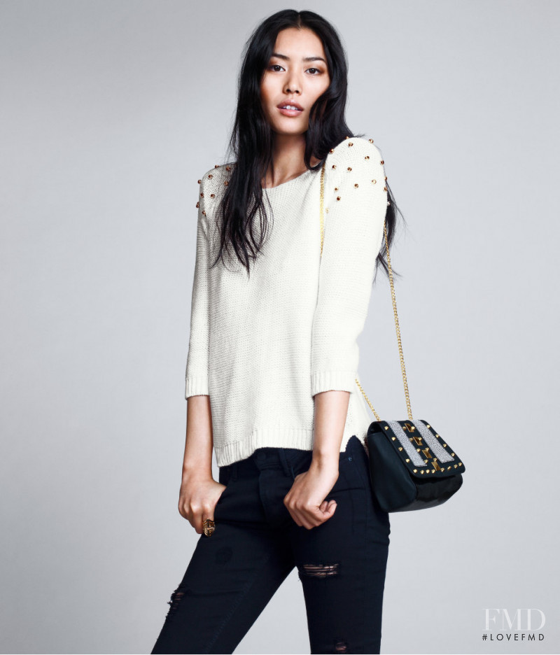 Liu Wen featured in  the H&M catalogue for Spring/Summer 2013