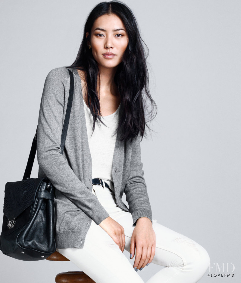 Liu Wen featured in  the H&M catalogue for Spring/Summer 2013