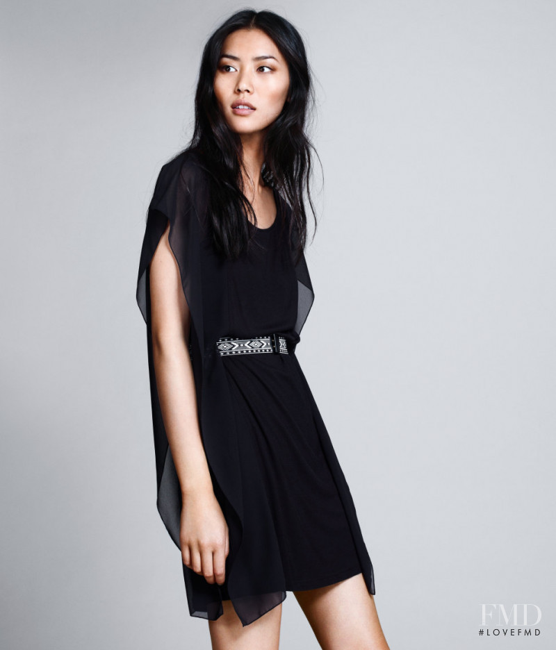 Liu Wen featured in  the H&M catalogue for Spring/Summer 2013