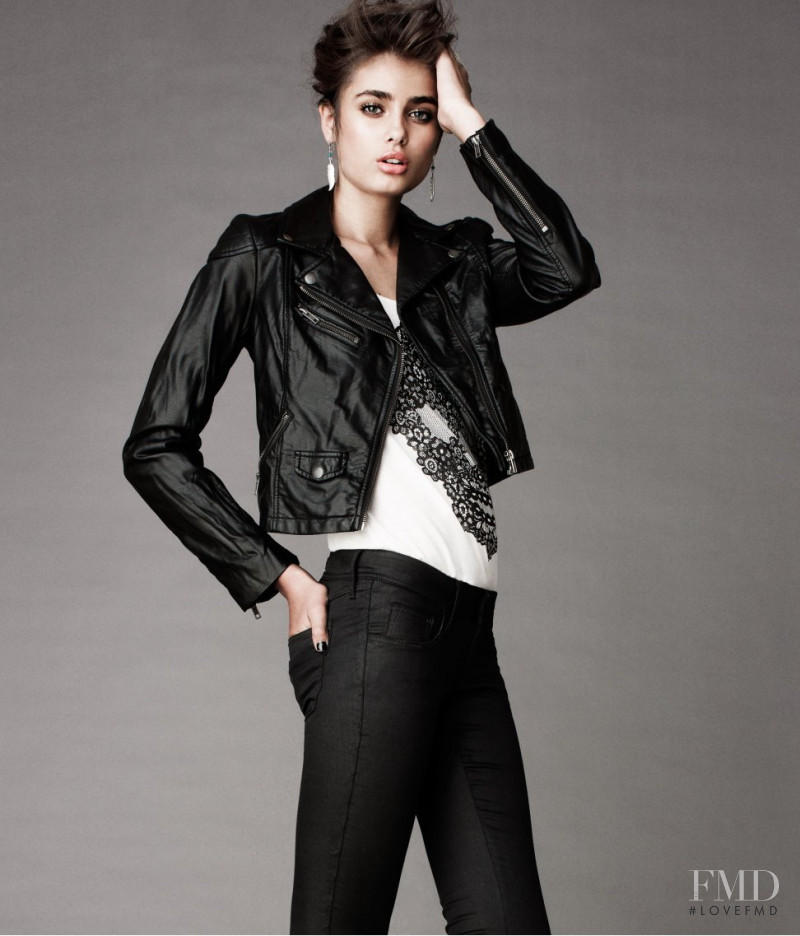 Taylor Hill featured in  the H&M catalogue for Spring/Summer 2013